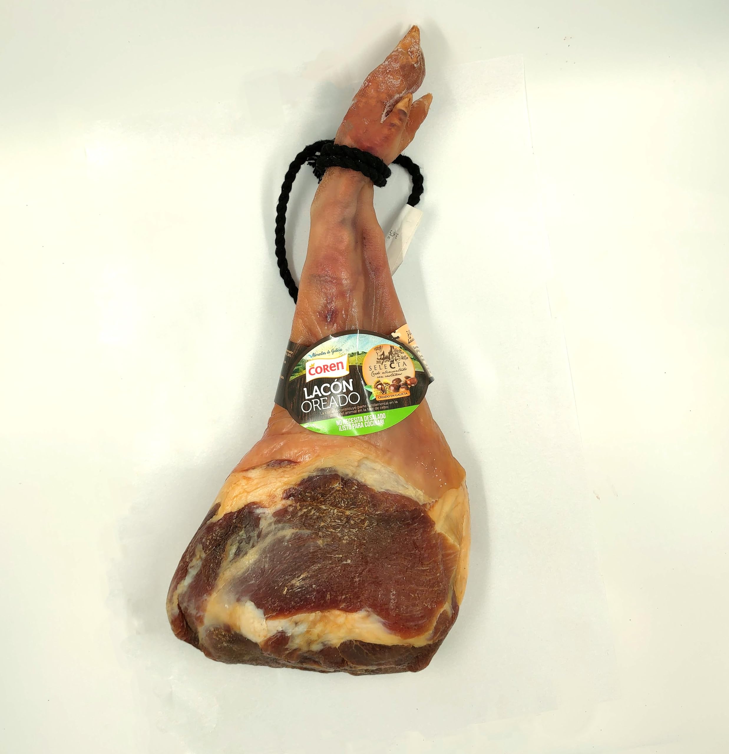 Lacón salado de cerdo gallego oreado Selecta de castaña