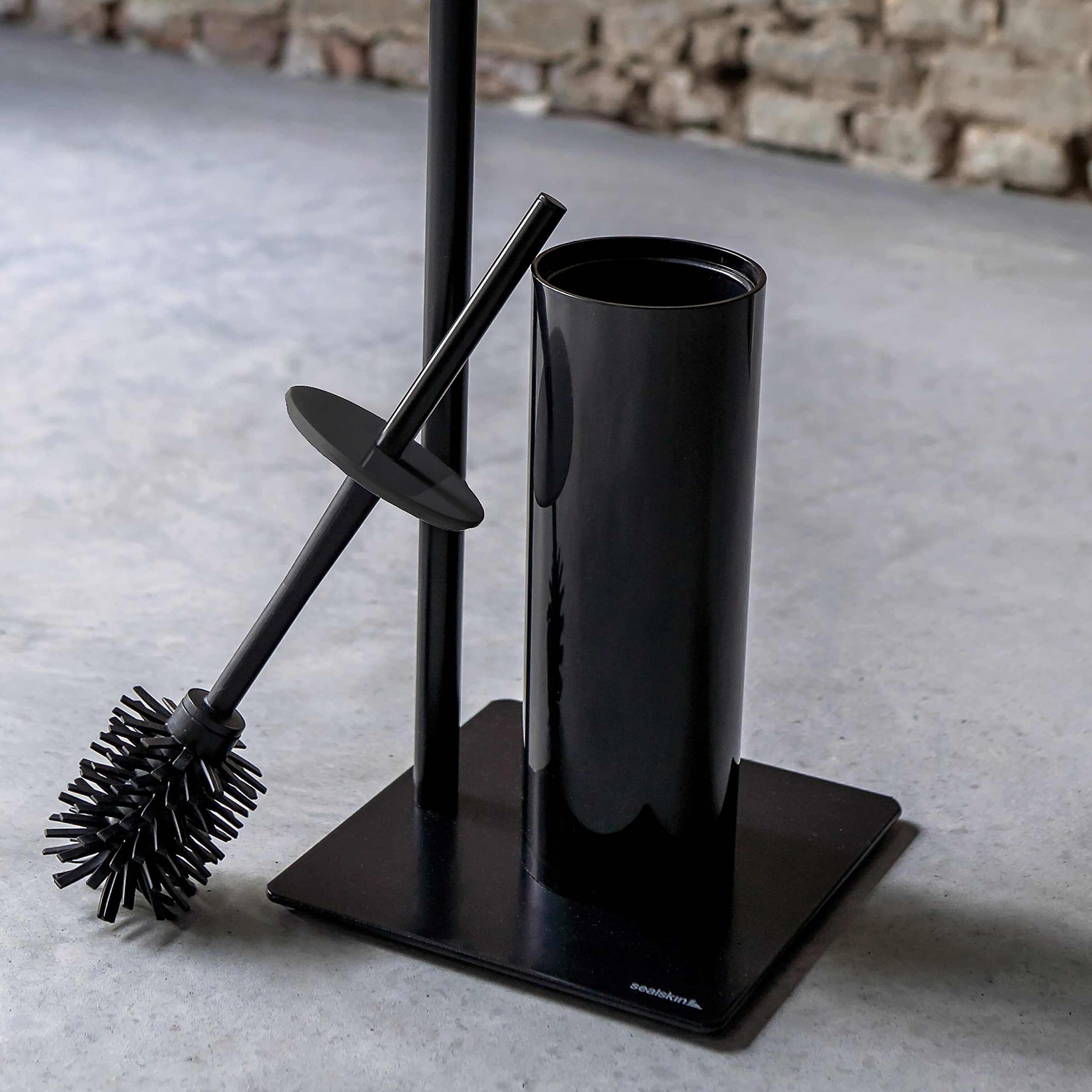 Sealskin Toiletbutler Toiletrolhouder Toiletborstel Met Houder Vrijstaand Brix Wit 4 28003
