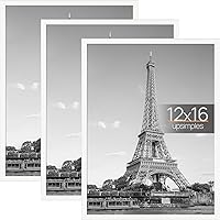 Vista 15 de upsimples Portarretratos de 18 x 24 pulgadas, color negro, paquete de 3 marcos de póster a prueba de arañazos de 18 x 24 pulgadas para galería