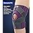 ABYON Knee Brace for Women & Men Meniscus Tear, ACL, Arthritis. Knee Support with Dual Side Stabilizers & Crossed Compression Straps Maximum Support for Knee Pain Relief and Fast Recovery Plus Size - Please Check How To Size Video