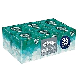 Kleenex Professional Facial Tissue, Bulk (21271), 2-Ply, White, Upright Cube Boxed Format, Designed for Business (90 Tissues/Box, 36 Boxes, 3,240 Sheets/Case)