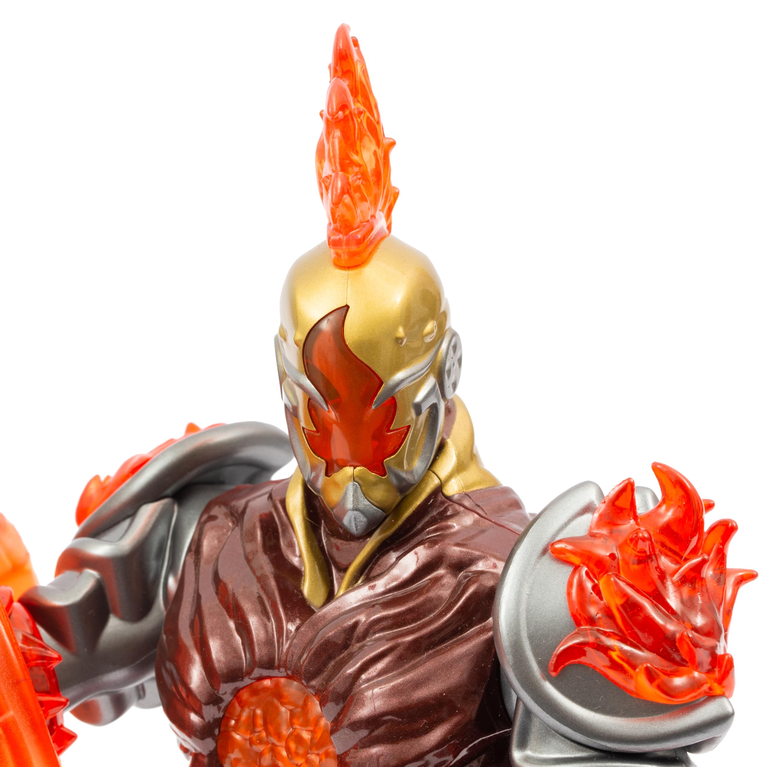 Gormiti Fireon Actionfigur 27 Cm – Beweglich Mit Waffe – Modell Feuer – Für Kinder Ab 4 Jahren – Sammelfigur GRV063