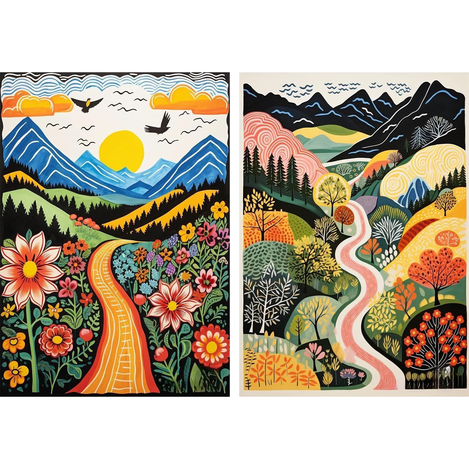 Amazon.co.jp: DOTSOPS 風景ダイヤモンドアートペインティングキット