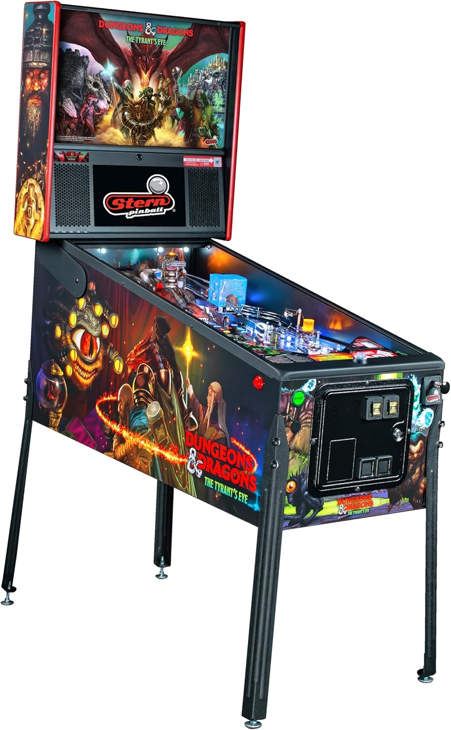 Stern Pinball Dungeons & Dragons with Insider Connected, Pro Edition Arcade Pinball Machine