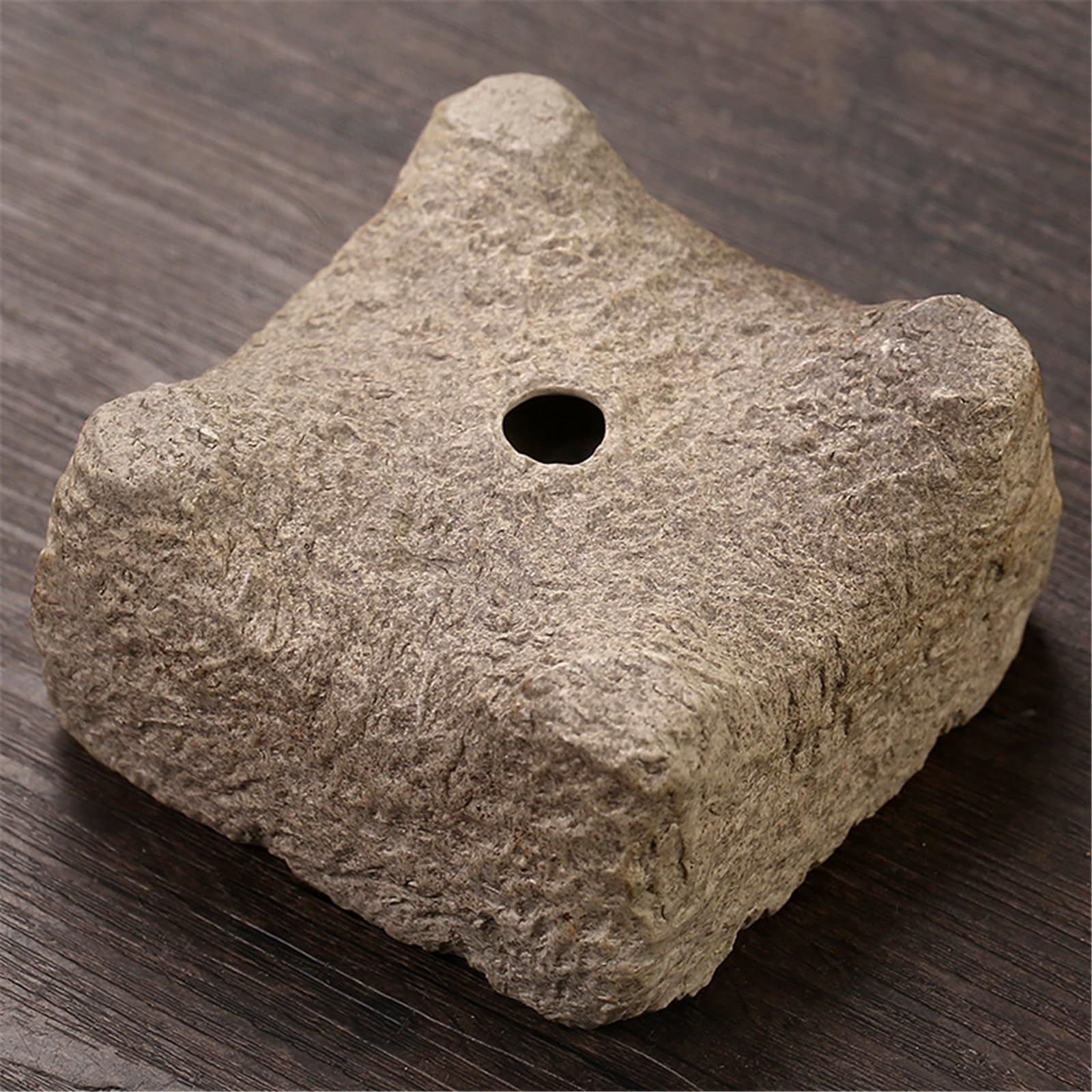 Sottovasi per Fiori Vassoio in Pietra Imitazione sottovaso in Ceramica a 4 Gambe Vaso