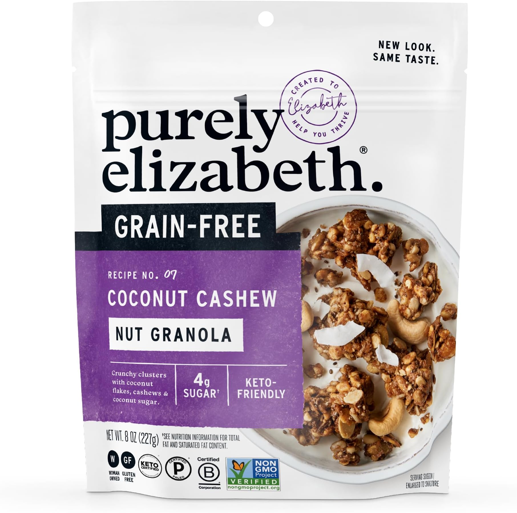 Grain Free Granola Coconut Cashew 8 Oz. 157913
