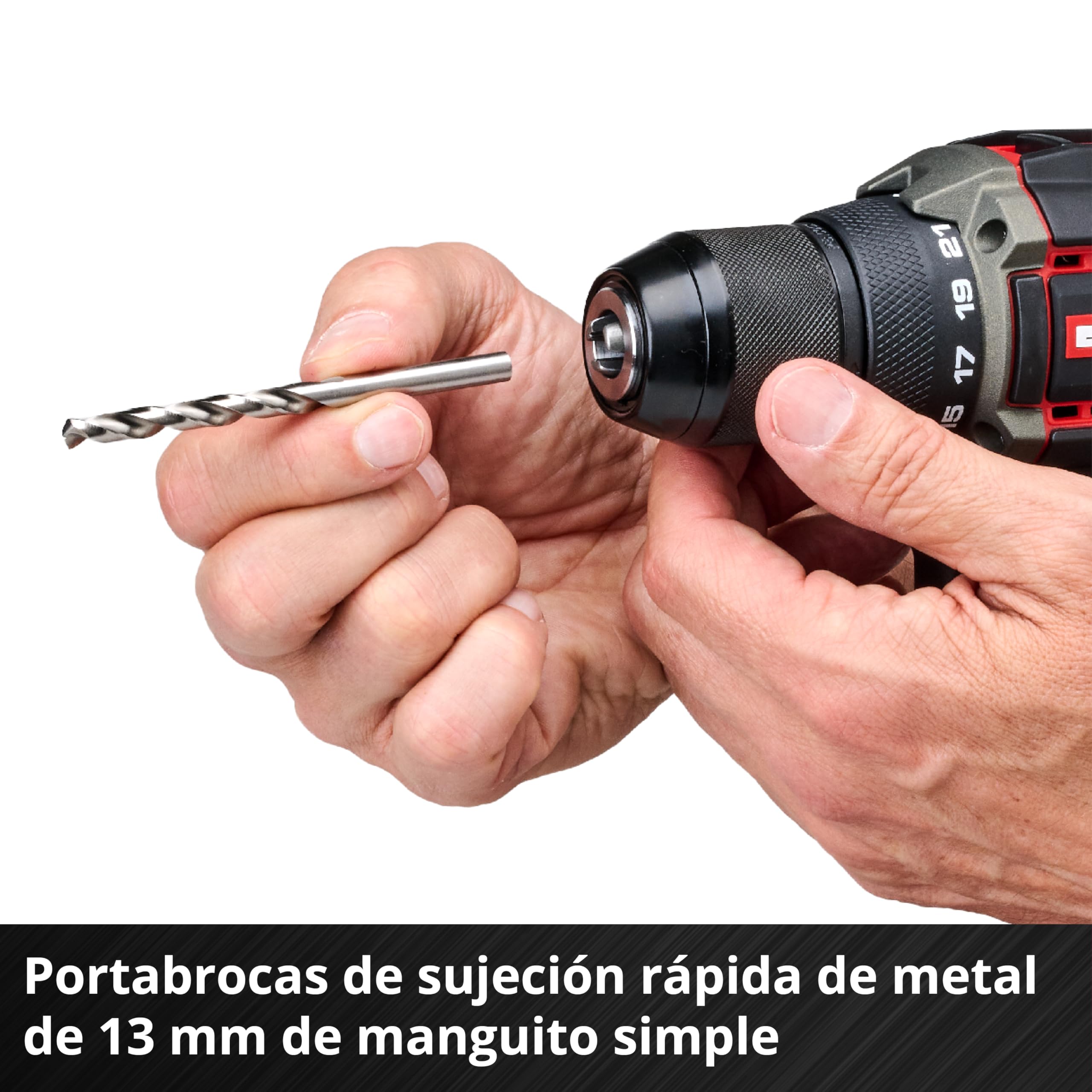 Einhell Professional taladro con batería TP-CD 18/70-C Li BL-Solo Power X-Change (18V, Brushless, 70 Nm, portabrocas de 13 mm, 2 marchas, antirretroceso, sin batería)