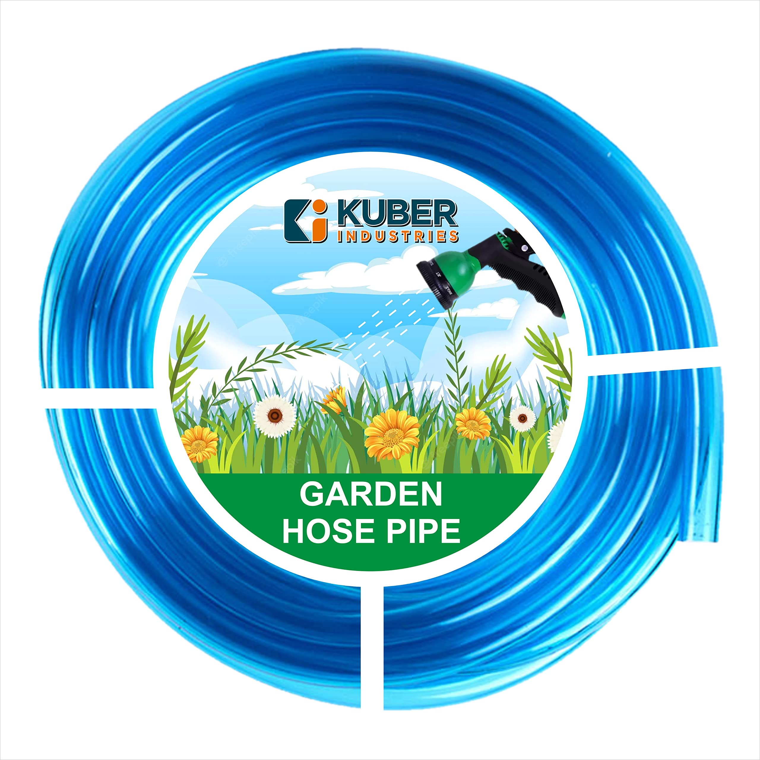 Kuber Industries Basic PVC Water Pipe 5 Meter | Multi-Utility Water Pipe for Garden, Car Cleaning & Pet Cleaning | Durable, Light Weight, & Flexible Hose Pipe for Gardening | Blue | (B0BG7L3HHP) Amazon Price History, Amazon Price Tracker
