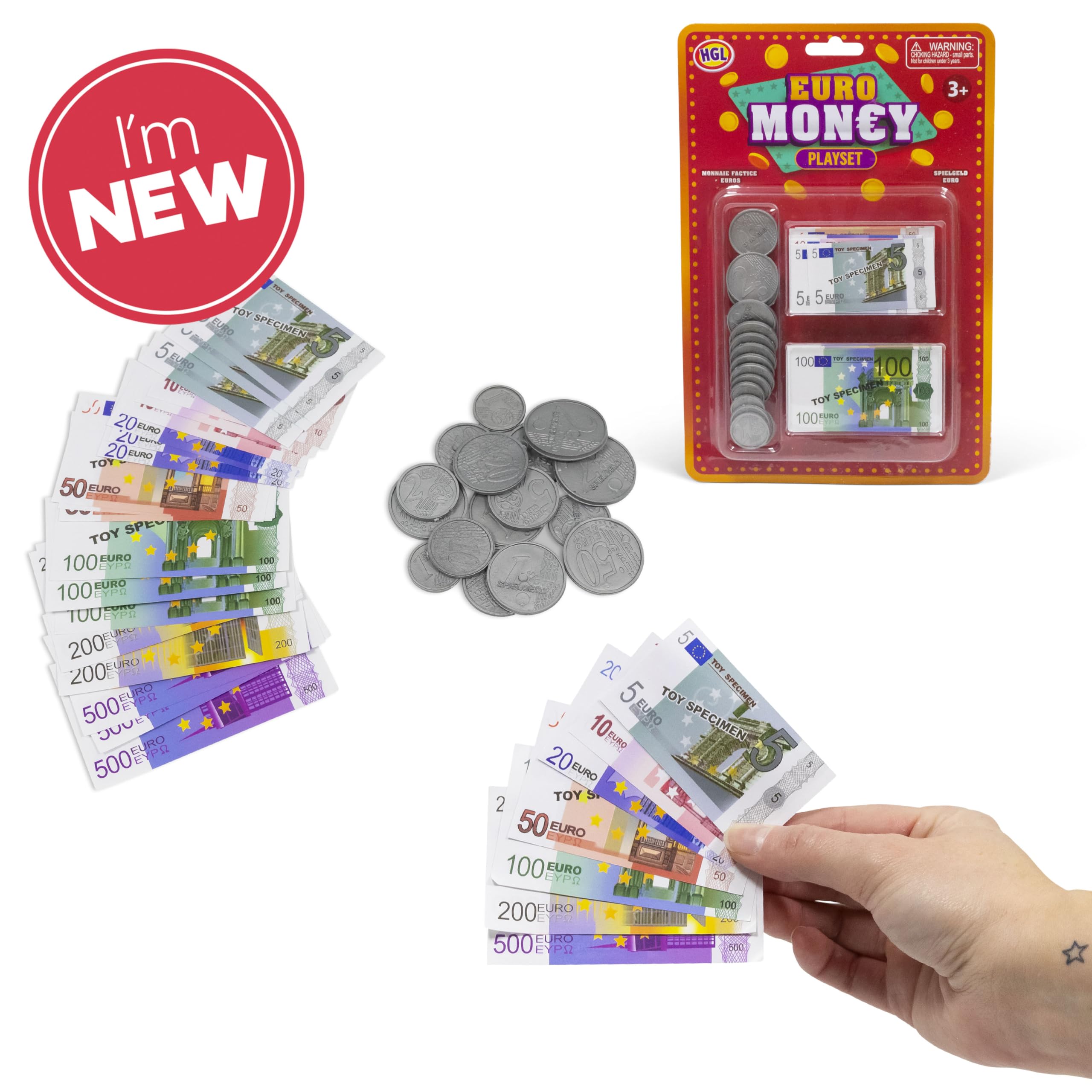 SV21664 Pieniądze, różne wzory i kolory, jeden rozmiar