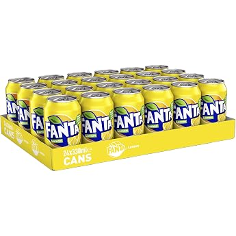Fanta Lemon 24 x 330ml Tins