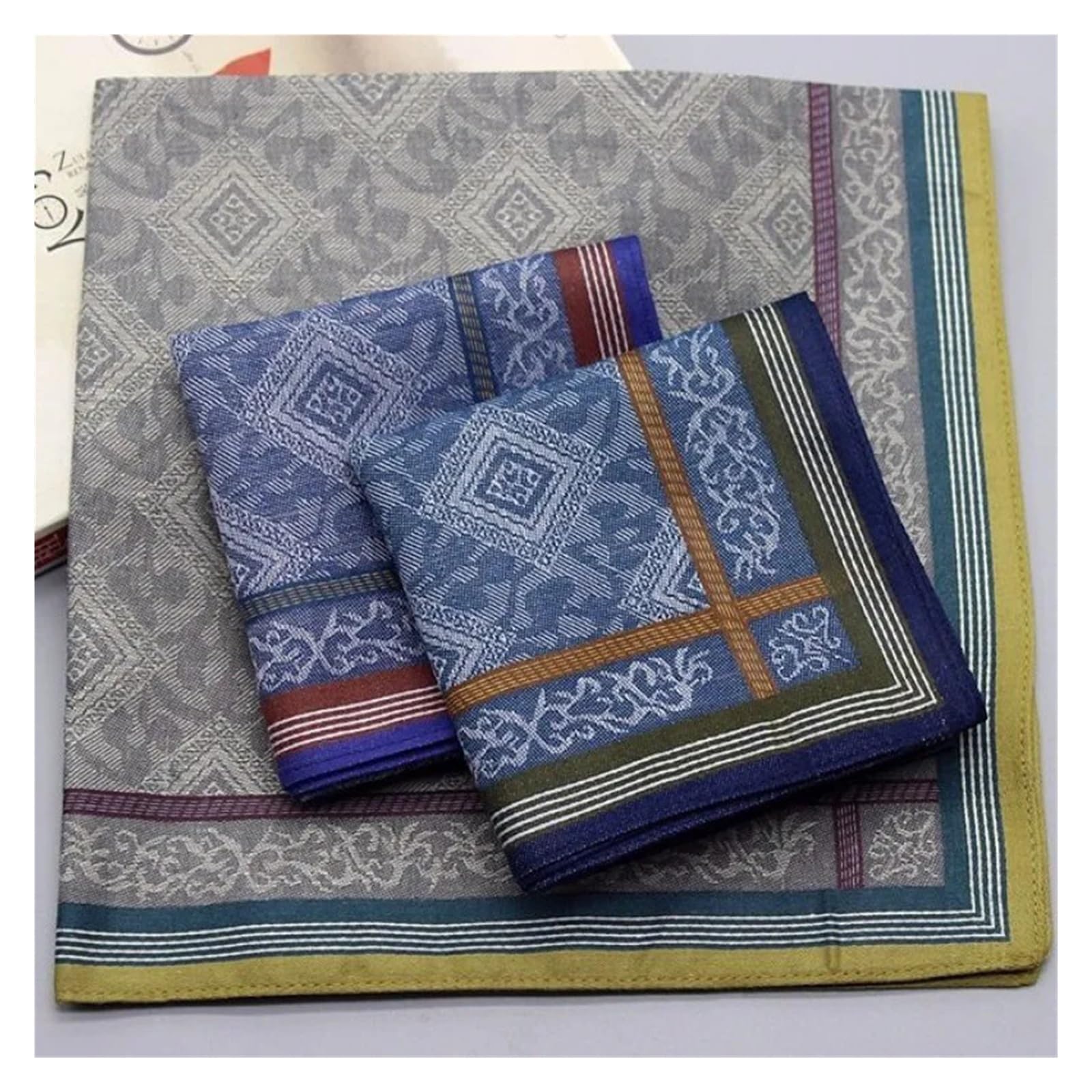 stofftaschentücher herren Herren-Taschentuch, Jacquard-Taschentuch, Baumwolle