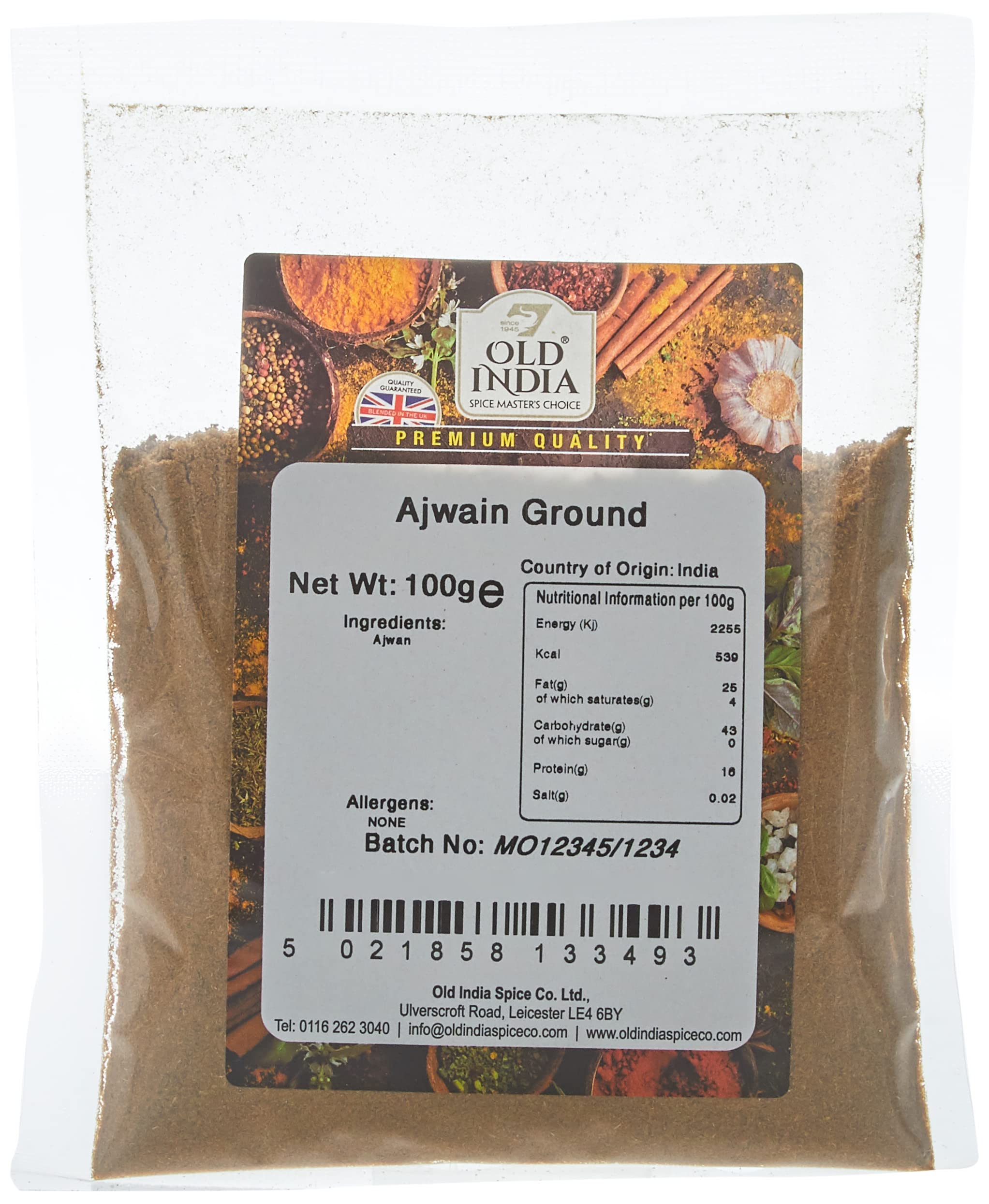 Old India Ajwain Ground 100g