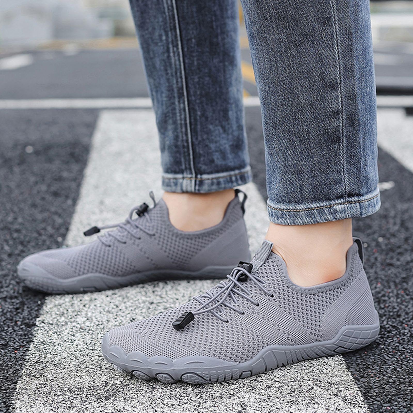 Scarpe da Scoglio Scarpe da Scoglio Donna Ciabatte per Scogli Mare Barefoot Uomo Camminare Barca Water Shoes Women Scarpette Acquatiche Sandali Stare in Piedi A Lungo Spiaggia Roccia Acqua 45 Bianche