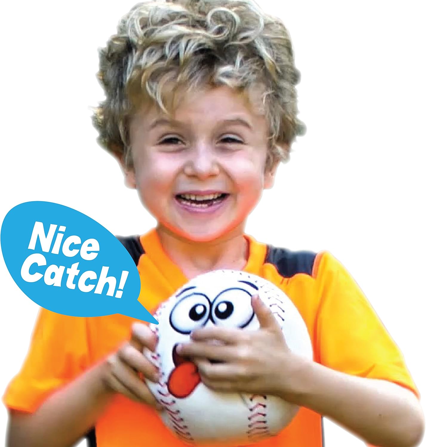 Talkin' Sports, Hilariously Interactive Toy Baseball with Music and Sound FX for Kids and Toddlers by Move2Play : Toys & Games