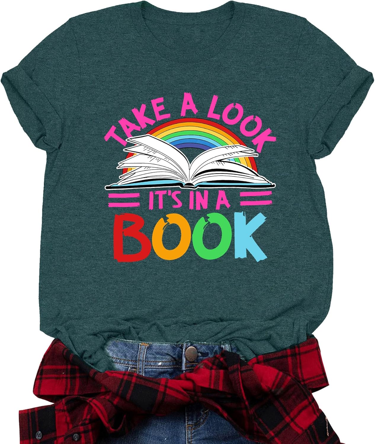 Teacher Shirts for Women Reading Rainbow Shirt Nigeria Ubuy