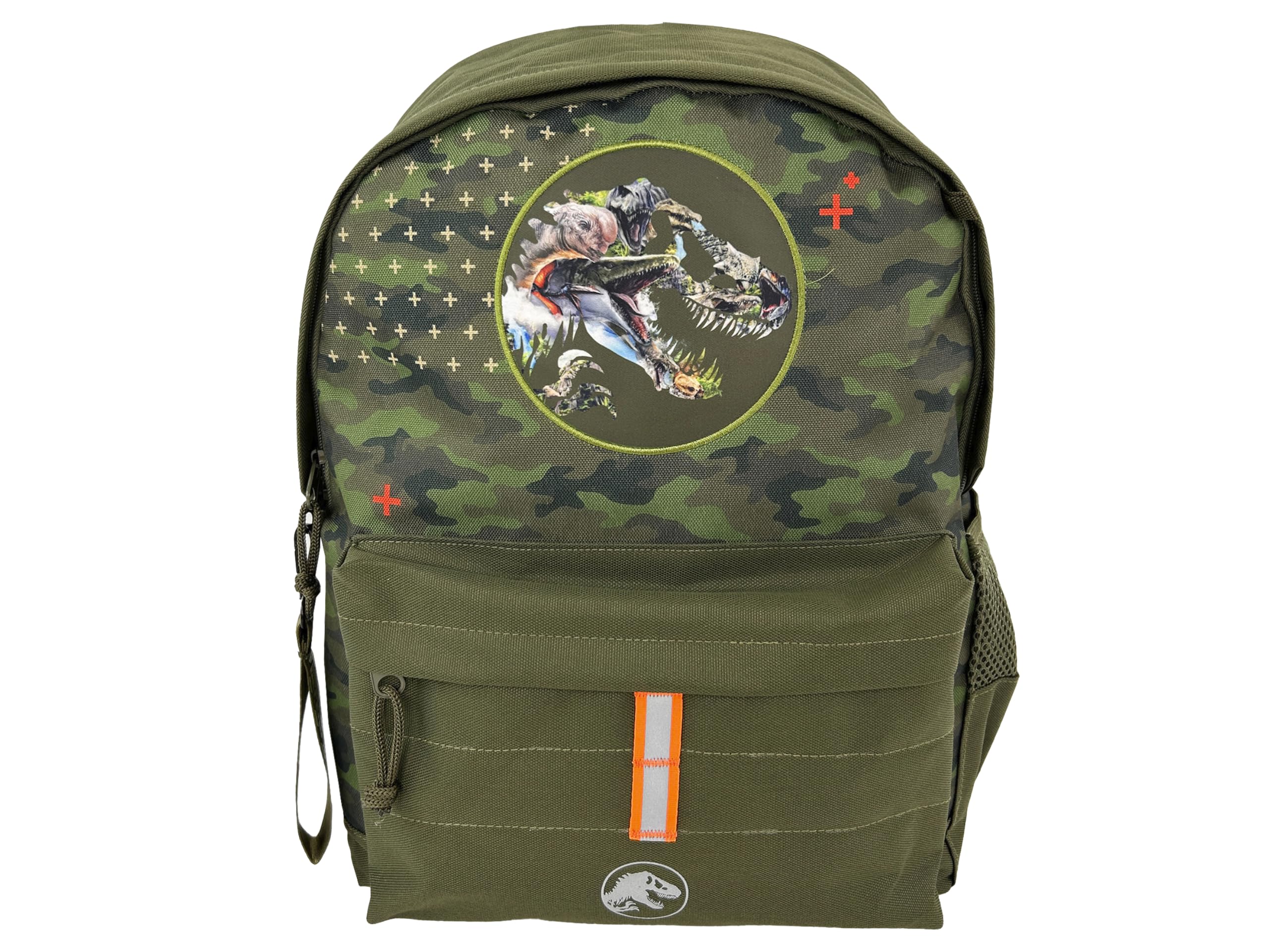 CYPBRANDS Jurassic World, Children's Backpack, Adaptable to Cart, School Backpack, School Supplies, Colour Green, Official Product, green, Medium