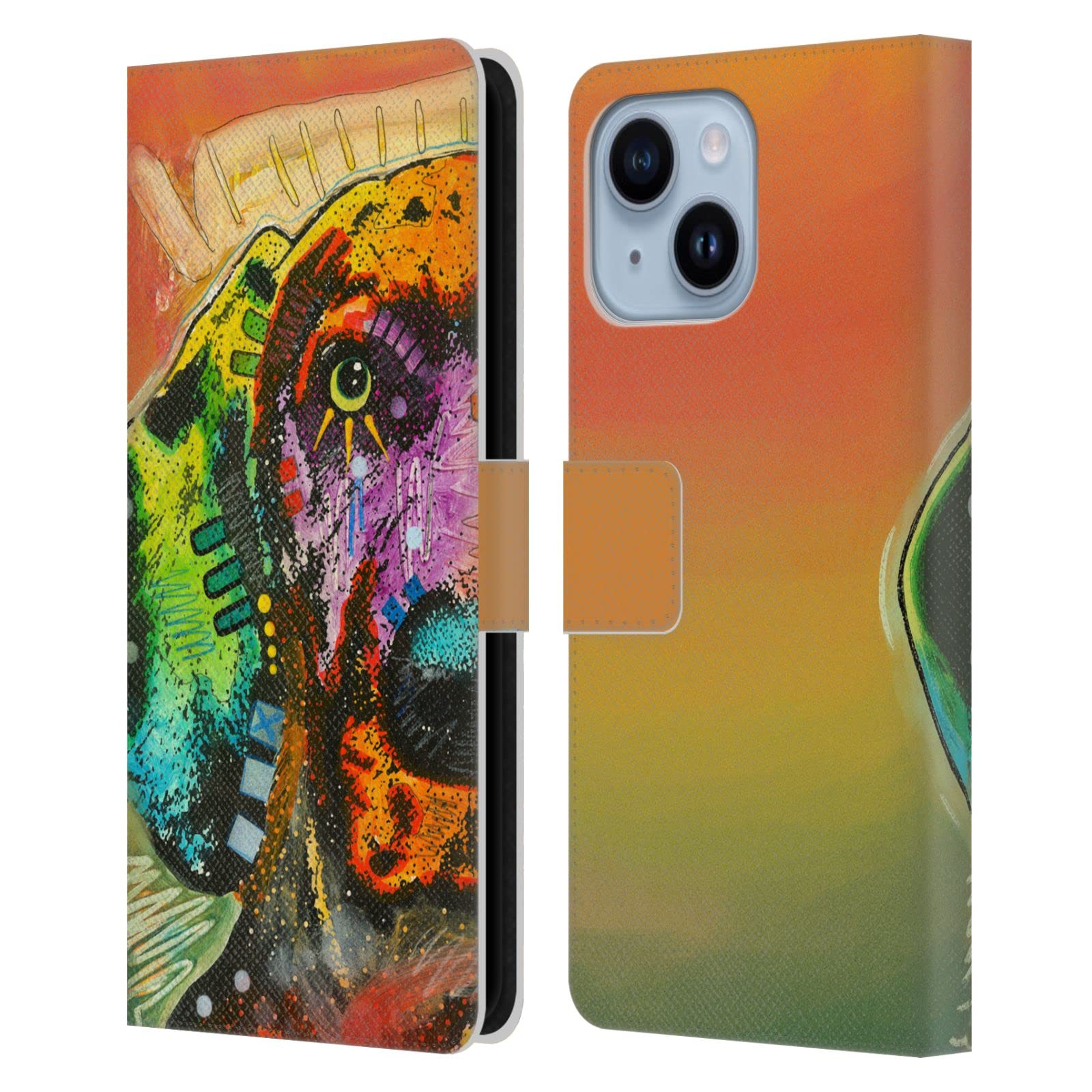 Étui iPhone 14 Plus Dean Russo pour ranger ses cartes et protéger l'écran