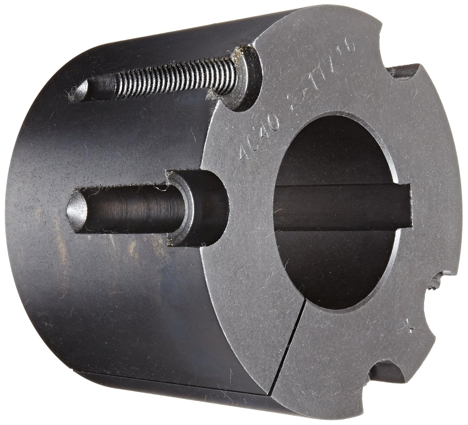 Martin 4040 2 11/16 Taper Bushing, Class 30 Gray Cast Iron, Inch, 2.69" Bore, 5.75" OD, 4" Length