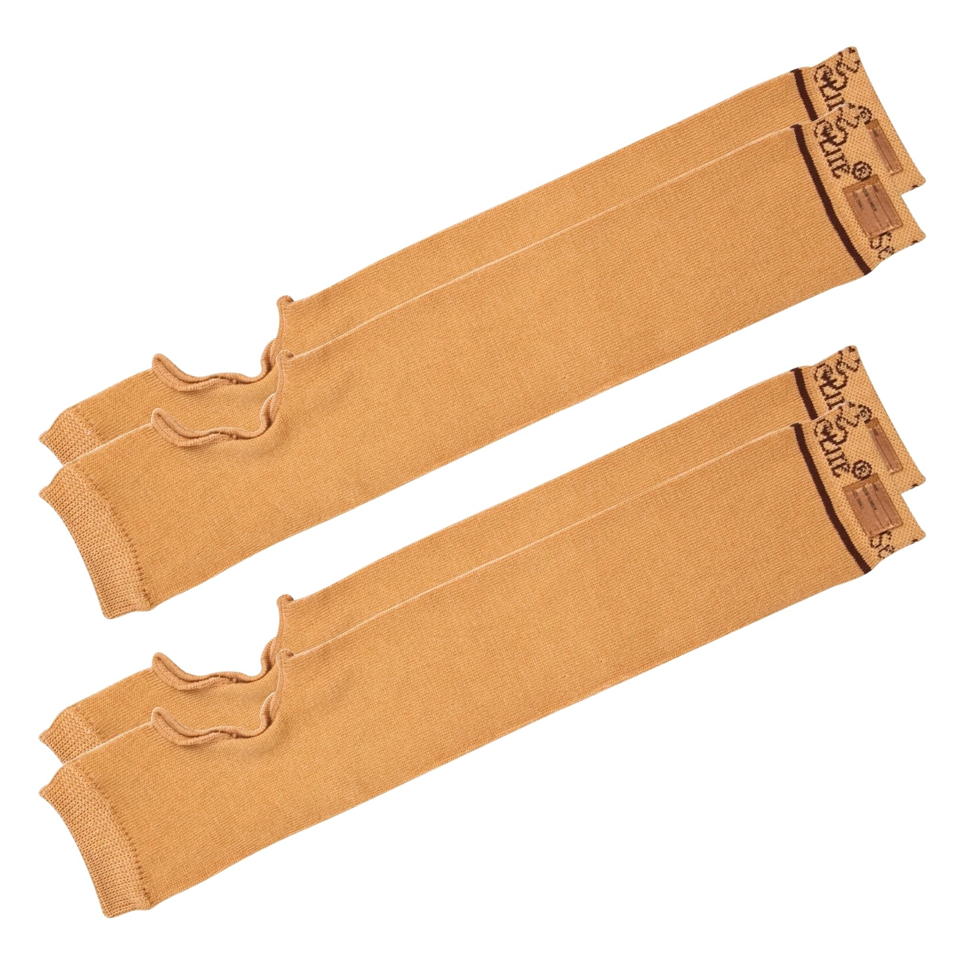 SecureSleeves Arm Protectors for Elderly - Non-Compression Geri-Sleeves for Fragile Thin Skin, Bruise & Tear Protection for Seniors - Breathable, Machine Washable, Latex-Free (2 Pairs, Large)