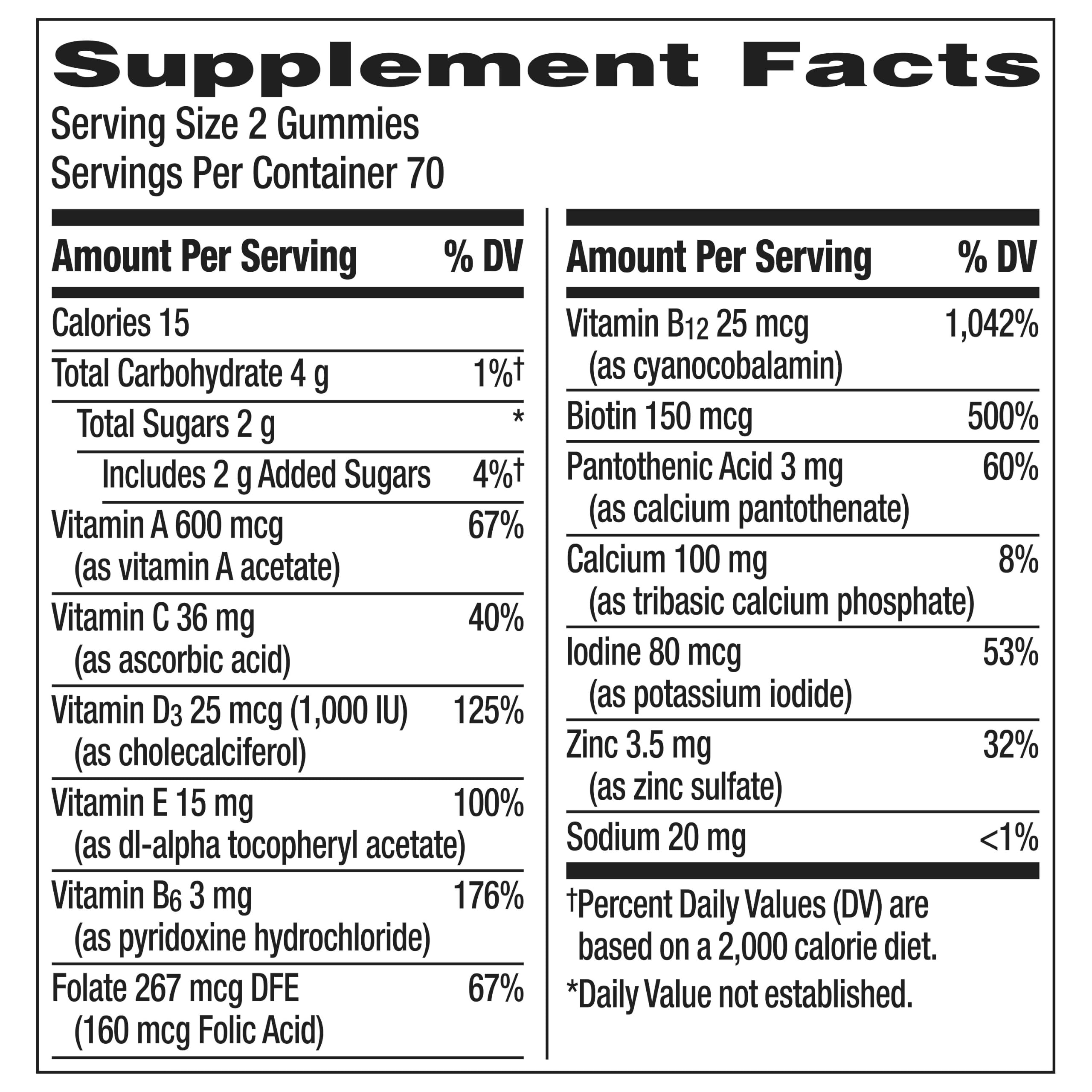 Centrum MultiGummies for Women 50 and Over, 140 Count — Amazon image 8