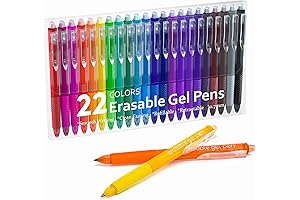 Lineon 22 Colors Erasable Gel Pens