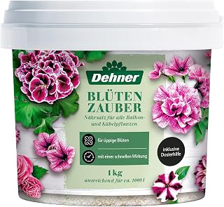 Dehner Blütenzauber, Spezialdünger, hochwertiger Dünger für Balkonpflanzen / Küb