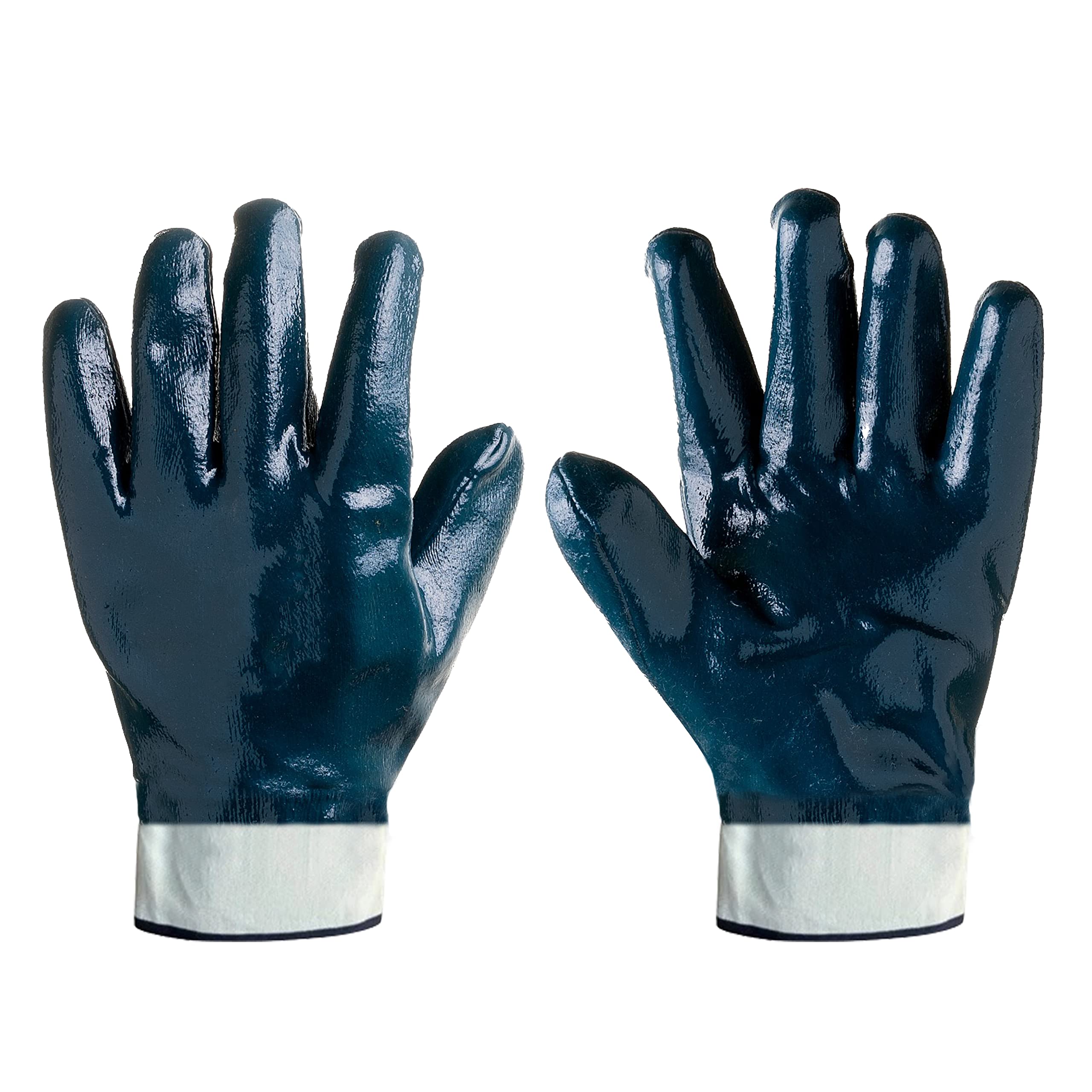 Robustt Industrial Safety Gloves Anti-Cut (Full Coated) for Finger and Hand Protection (Pack of 50), Heat Resistant, Cut Proof, Water Resistant, PVC Coated Polyester Hand Gloves (B0BQ6H32NF) Amazon Price History, Amazon Price Tracker