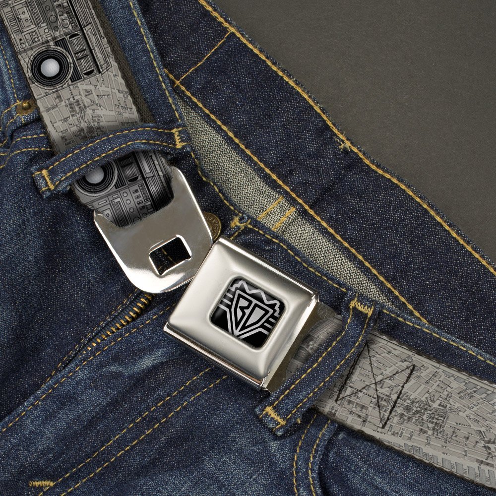 Belt Seatbelt Buckle Boombox 24 to 38 Inches