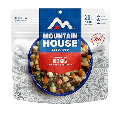 Miniatura 37 de Mountain House Lasagna de carne Comida liofilizada para mochileros y campistas 2 porciones