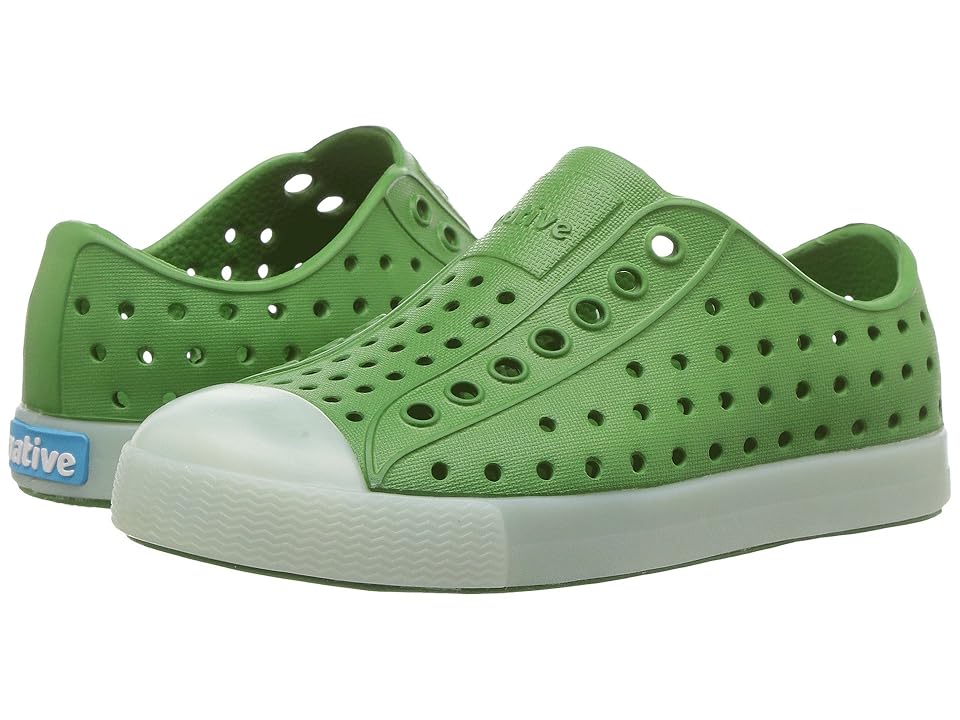 

Native Kids Shoes Jefferson Glow (Toddler/Little Kid) (Rio Green Glow) Kids Shoes