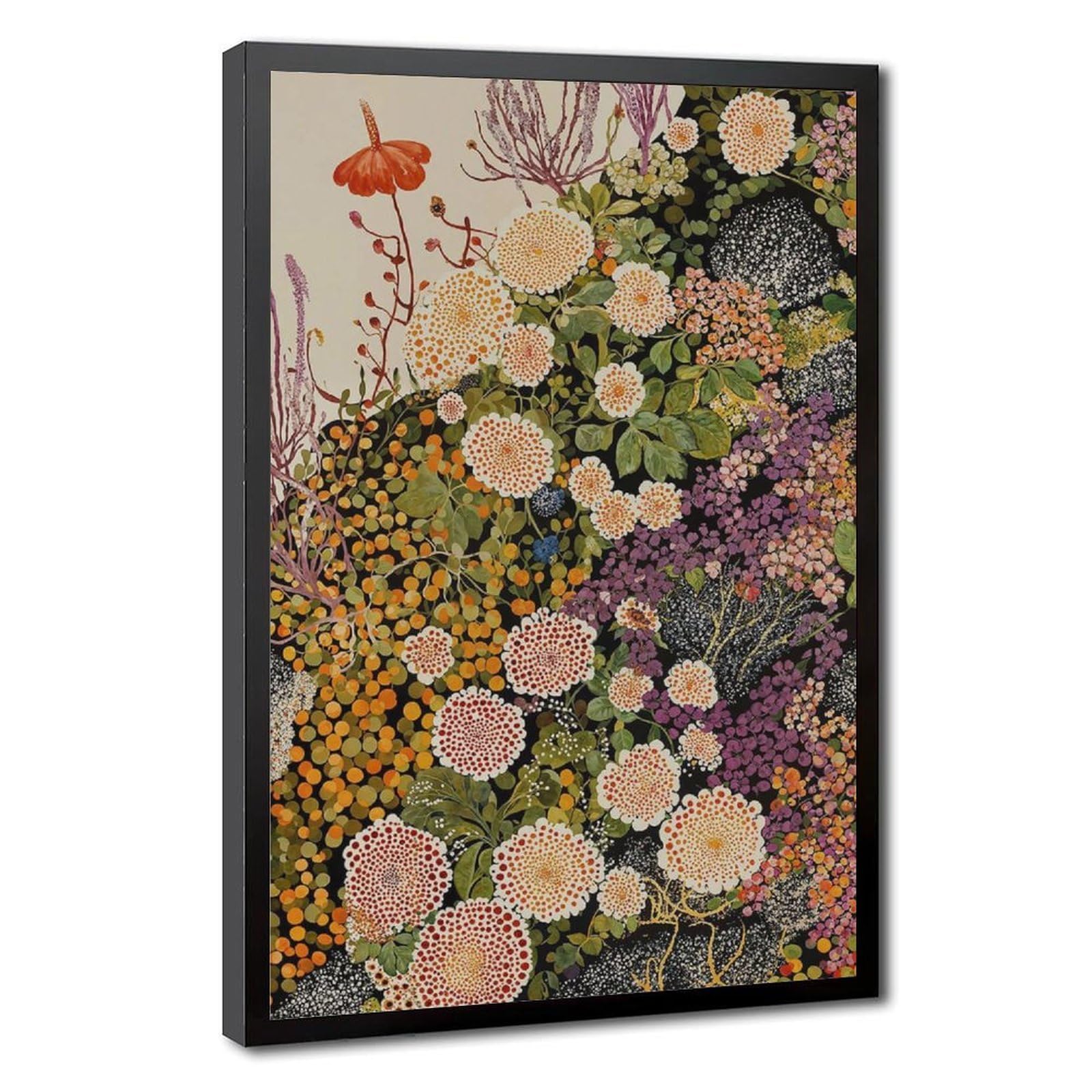 Bareronor Abstract Botanical Poster (9) Canvas Poster Bedroom Decor Landscape Office Room Decor Gift 24" L X 36" W