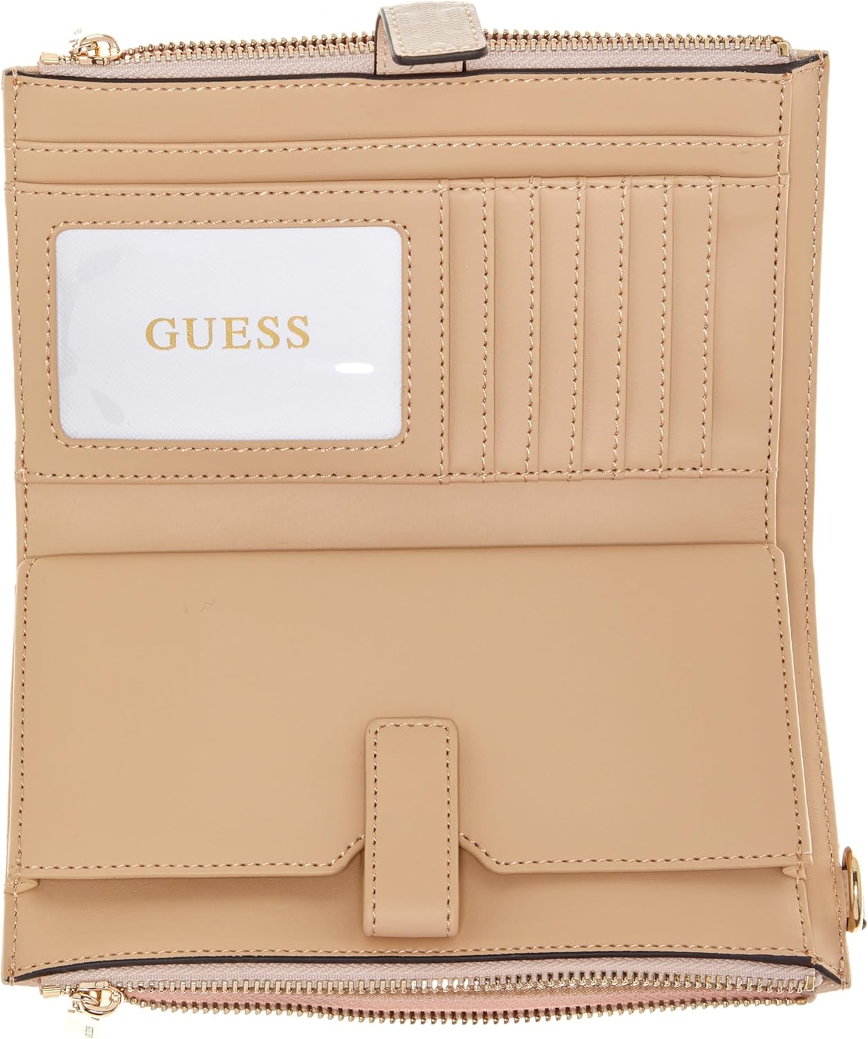 GUESS Womens Laurel Ii Double Zip Organizer Wallet - Image 2