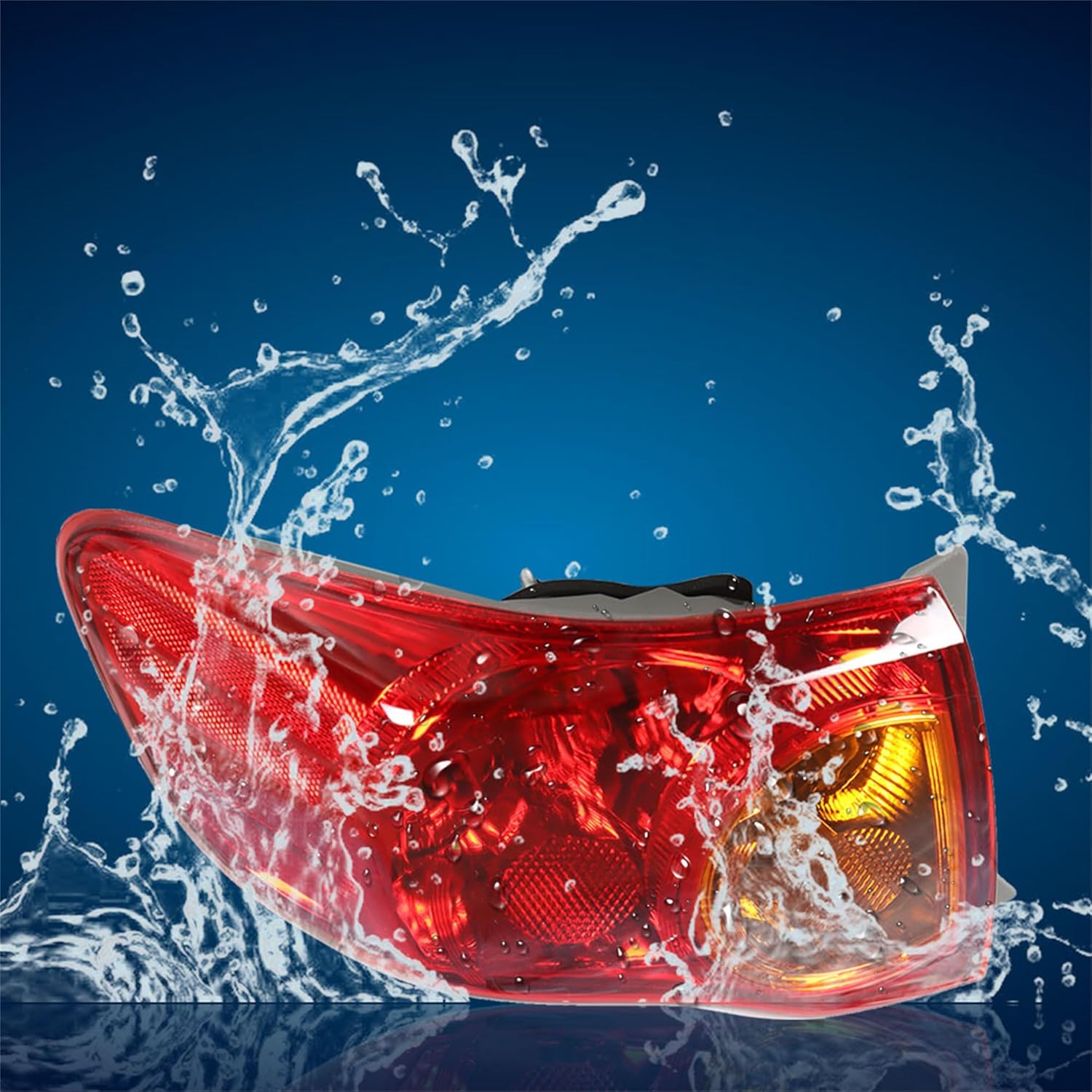 LH Left Side Tail Light Replacement for Toyota Corolla 2009-2010 Driver Side Tail Lamp 8156002460 TO2800175