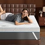 BedStory Full Size Mattress Topper 3 Inch, High Density Memory Foam Bed Pad for Back Pain Relief, Cooling Skin-Friendly Cover, No Odor, CertiPUR-US Certified