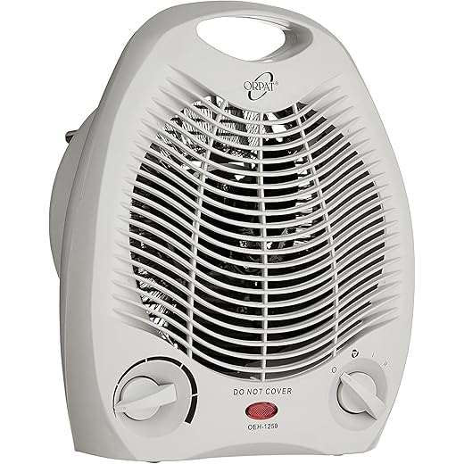 Orpat OEH-1250 2000 Watts Fan Heater (White)