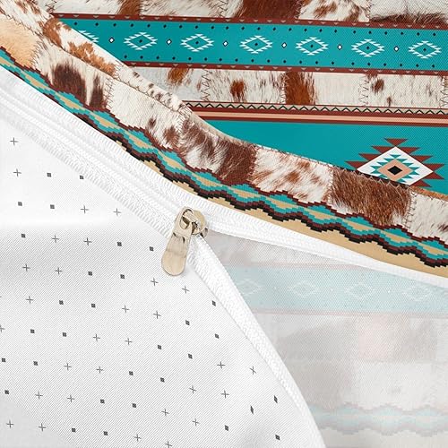 Miniatura 87 de Feelyou - Juego de edredón retro hippie con flores, tamaño King, para niños, con diseño de plantas florales botánicas de los 60 y 70, edredón Multi