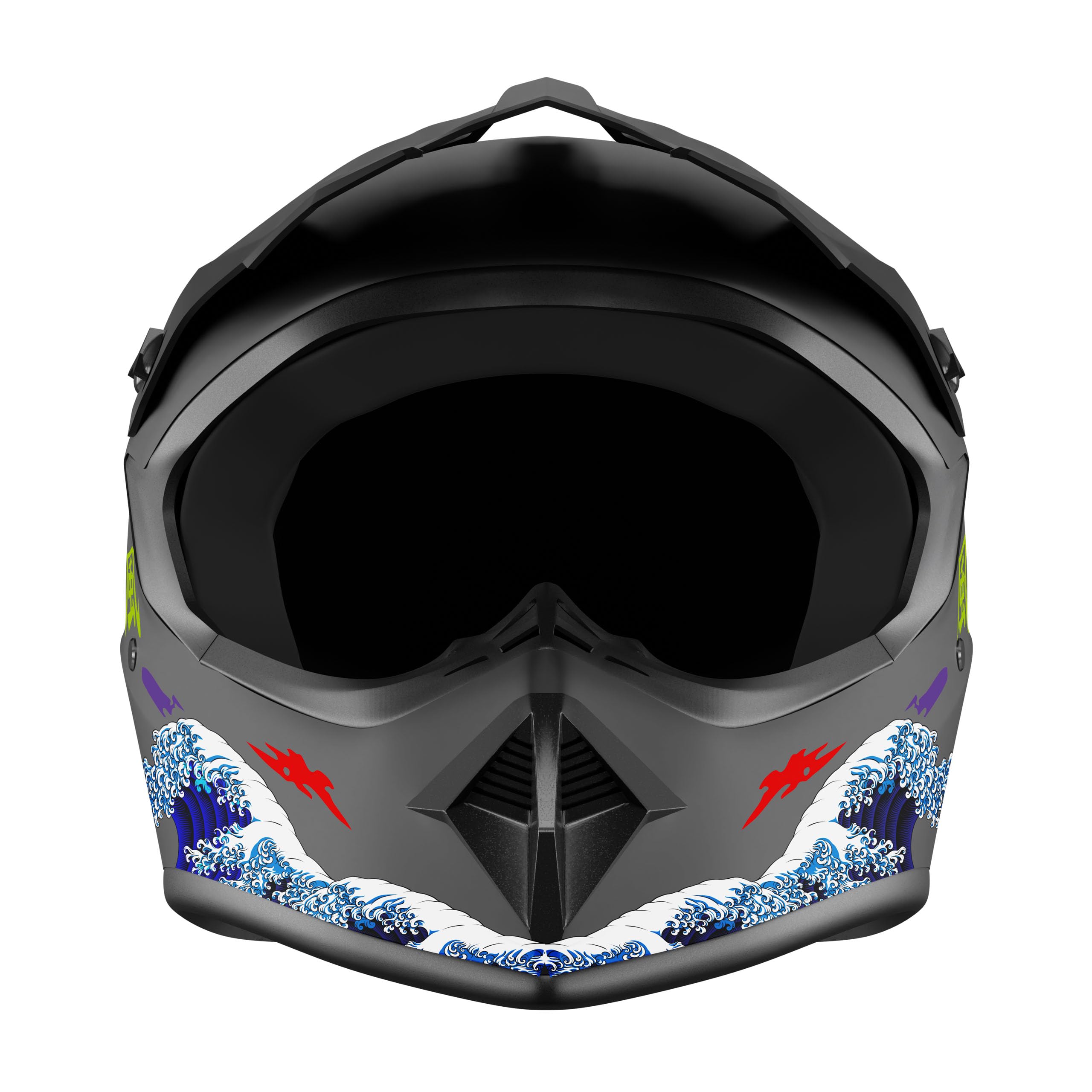 Casco integrale Kamikaze Katana, taglie M, L e XL, casco protettivo per ciclismo, monopattino, pattinaggio a rotelle e skateboard, leggero, comodo e resistente