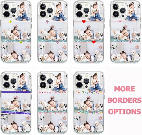 Miniatura 7 de Fundas para teléfono con fotos personalizadas, collage de fotos divertidas, para mujer, aplicable a iPhone 11, 12, 13, 14, 15 Pro Max Plus Mini,