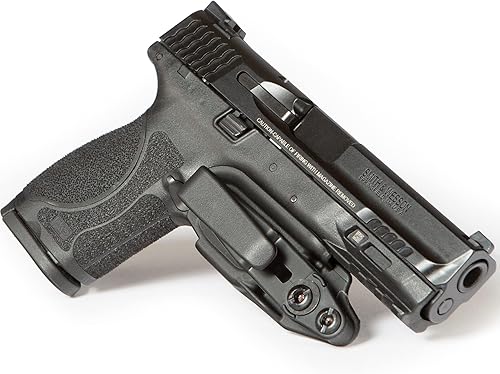 Miniatura 3 de Raven Concealment Systems Vanguard VG2 - Funda de protección de gatillo minimalista y ajustable  Cintura interior IWB Apéndice de transporte oculto