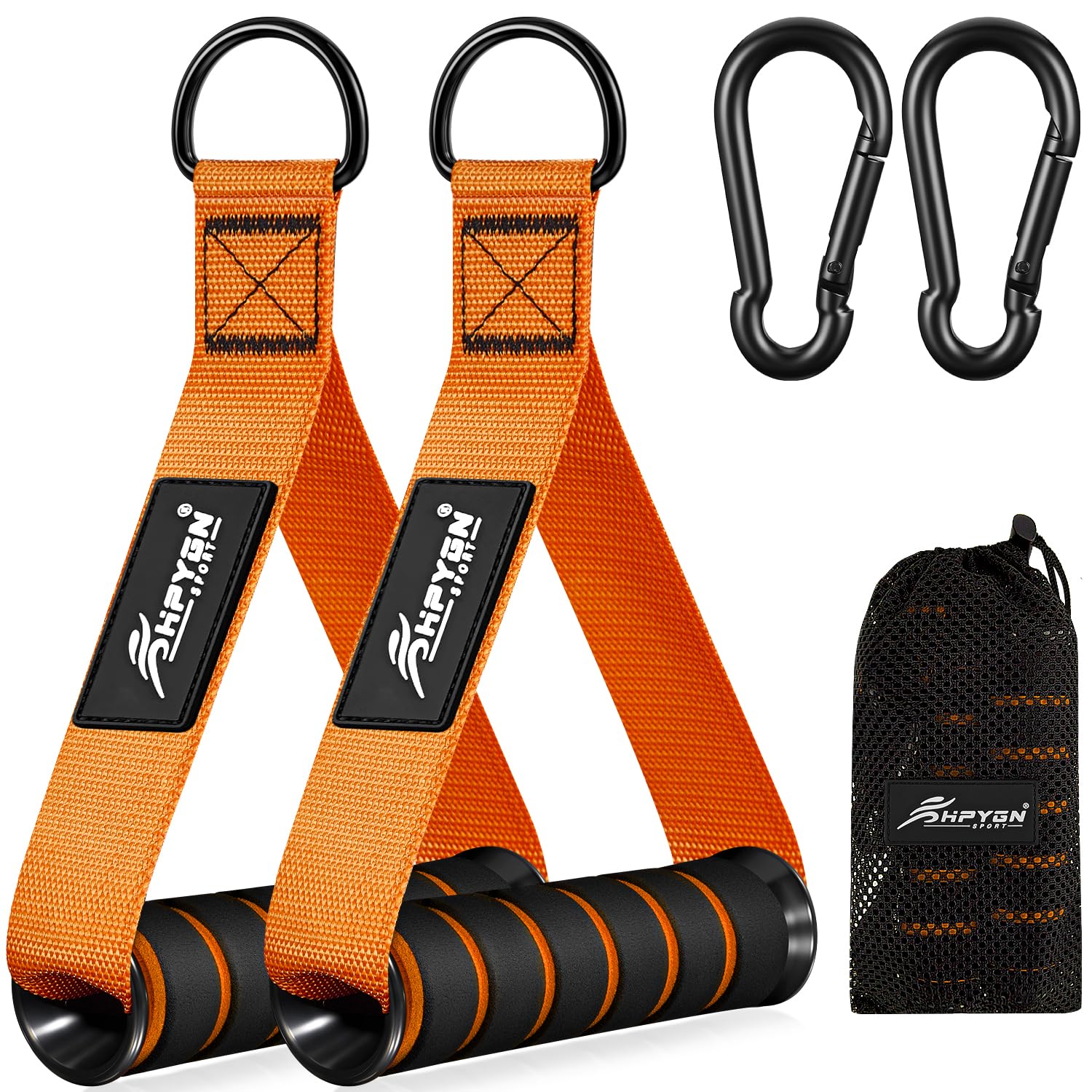 HPYGN Fitnessband Griffe - Ersatzgriffe Für Widerstandsbänder & Kabelzüge