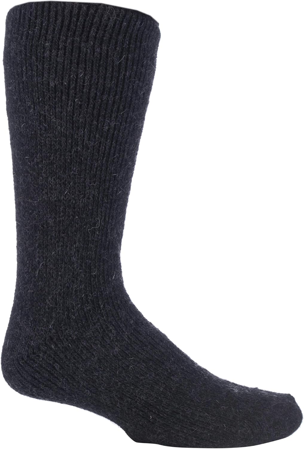 HEAT HOLDERS Mens WOOL 2.7 Tog Original Thermal Socks (7-12, Charcoal Gray)