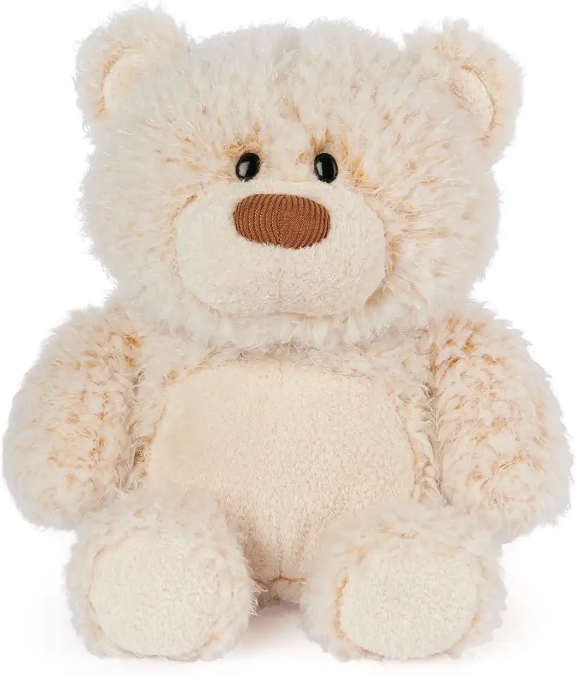 GUND Bubbles Teddy Bear Plush Toy, 10-Inch Soft & Huggable Cream-Colored Stuffed Animal, Premium Plush Bear for Kids Ages 1+