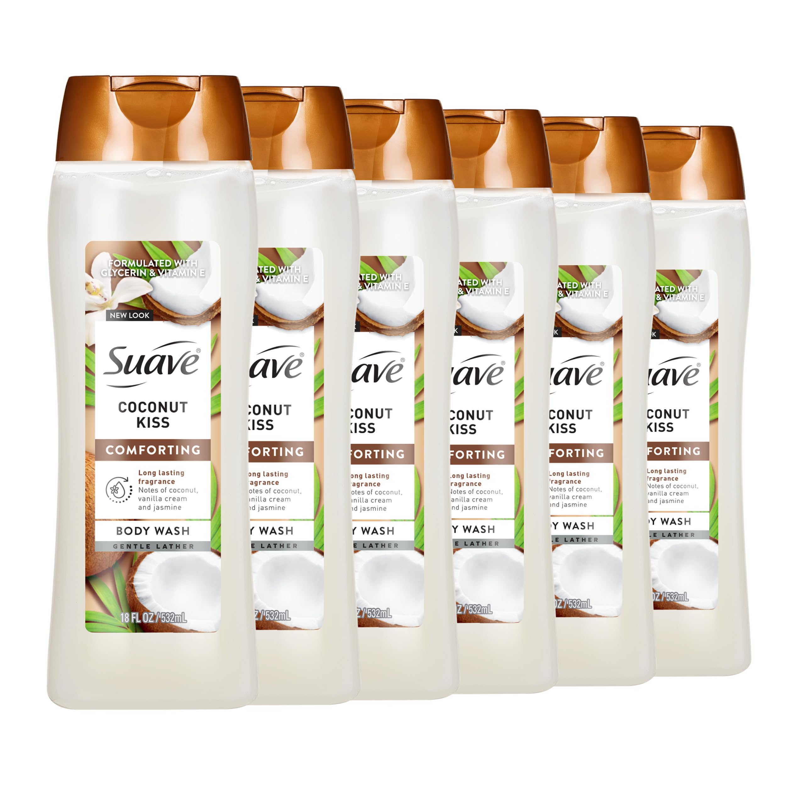 Suave Moisturizing Body Wash Coconut Kiss