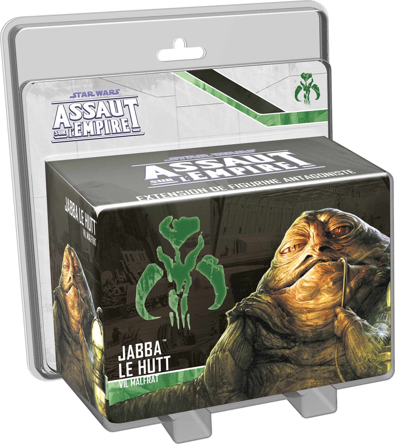 Asmodee FFSWI36 Jabba le Hutt Figurine, Multicolored