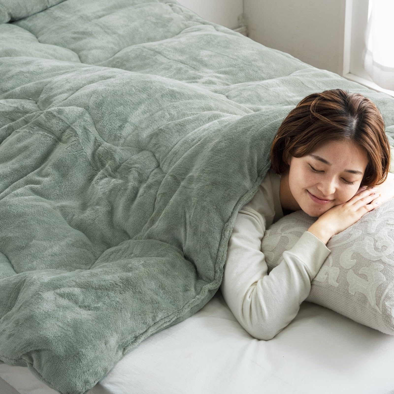 Amazon.co.jp: Tansu no Gen 61140240 Single Comforter, Easy Warm