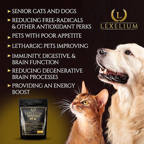 Miniatura 4 de Antioxidante para perros y gatos mayores, proporciona apoyo integral al hígado, hueso, cerebro e inmunidad, reduce los radicales libres, refuerzo de