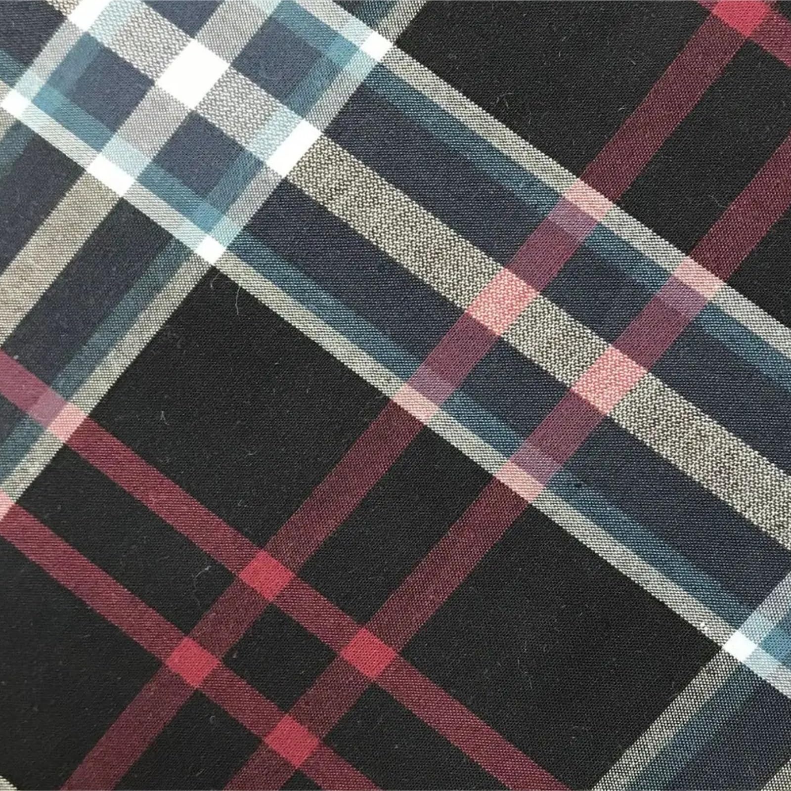 Tela A Cuadros Tela a cuadros de tejido liso algodón | Camisa Transpirable Primavera Verano Material Estampado Colorido for Vestidos Y Cojines(Color1)