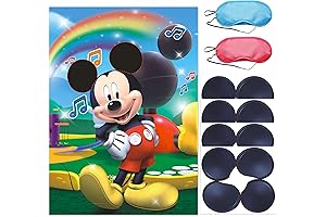 Pin The Ear on Mickey Party Game