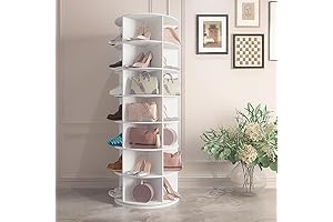 7 Tier Rotating Shoe Tower