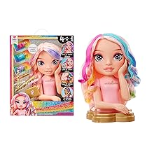 Rainbow High Styling Head – 33 cm Bella – Set da gioco 4 in 1 con creme per capelli, smalto, spazzola e strumento per colorare, acconciare, colorare e lucidare i capelli – Età 4-12 anni